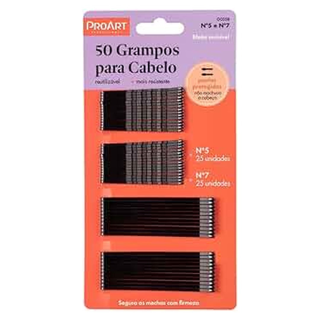 Grampos de Cabelo Preto 1