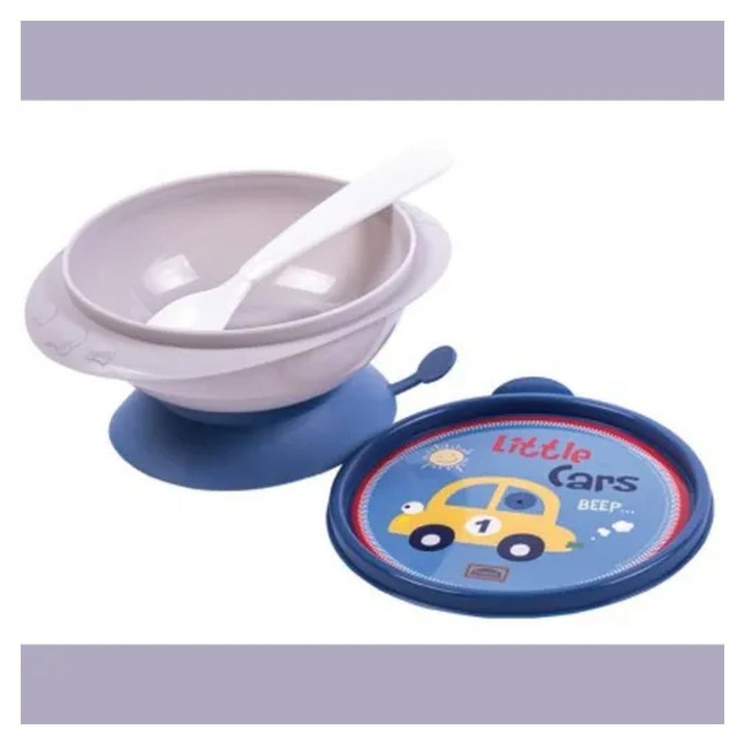 Tigela com Ventosa Carrinhos 1