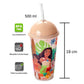 Copo Shake com Tampa e Canudo Moana 1