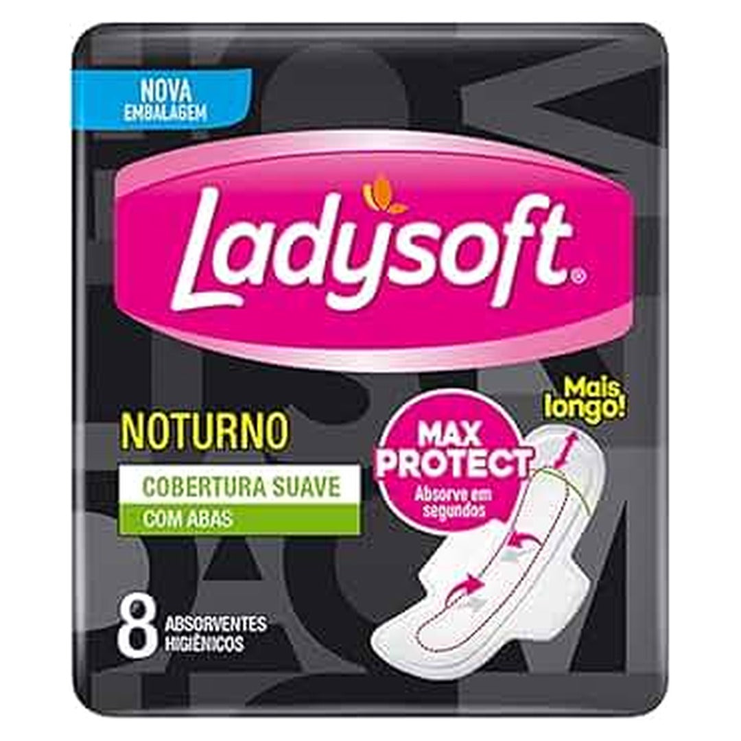 Absorventes Femininos Ladysoft Noturno 1