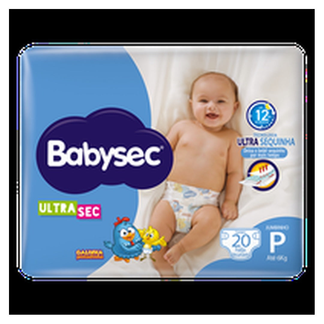 Fralda BABYSEC Ultra Galinha Pintadinha 1