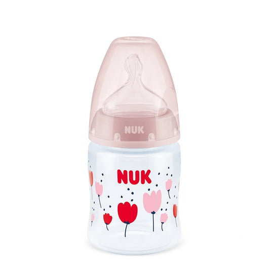 Mamadeira Nuk First Choice Controle De Temperatura 150ml 0 a 6 meses Girls
