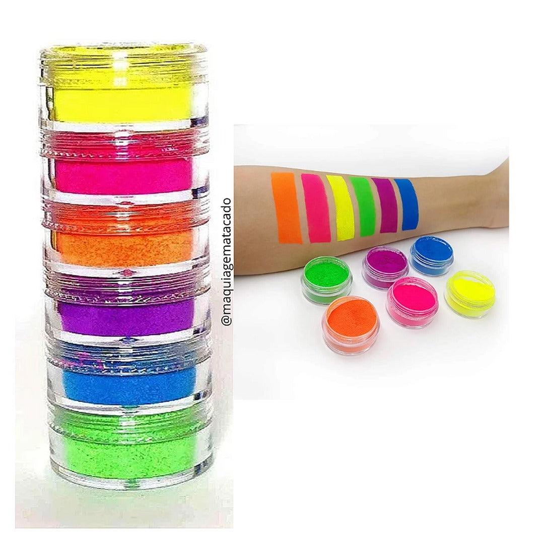 Torre de Sombra Neon 06 Cores Pigmento 1
