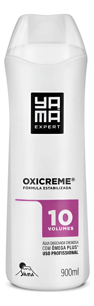 Agua Oxigenada Cremosa Oxicreme 900ml Yama Volume 10