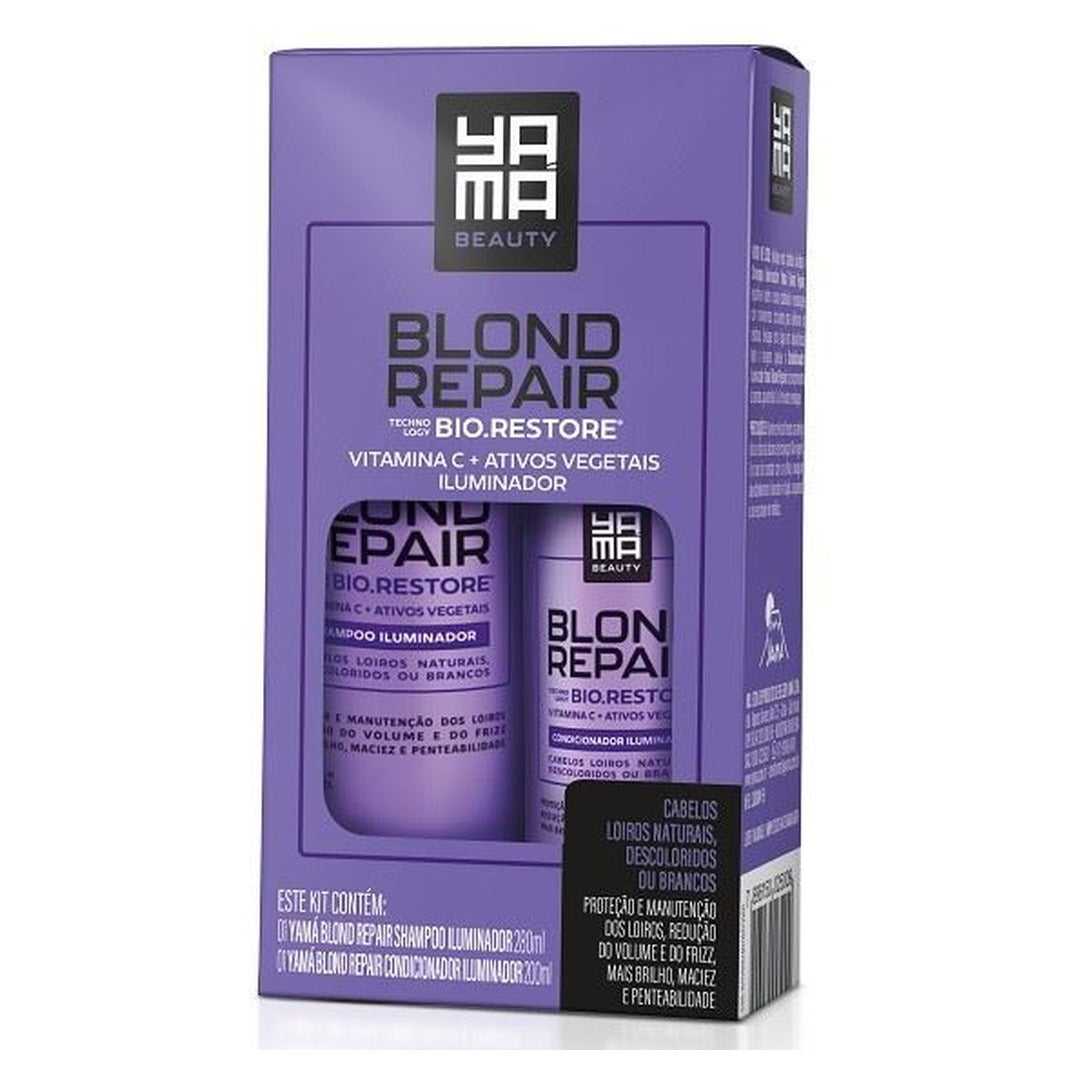 Kit Shampoo e Condicionador Yama Blond Repair 1