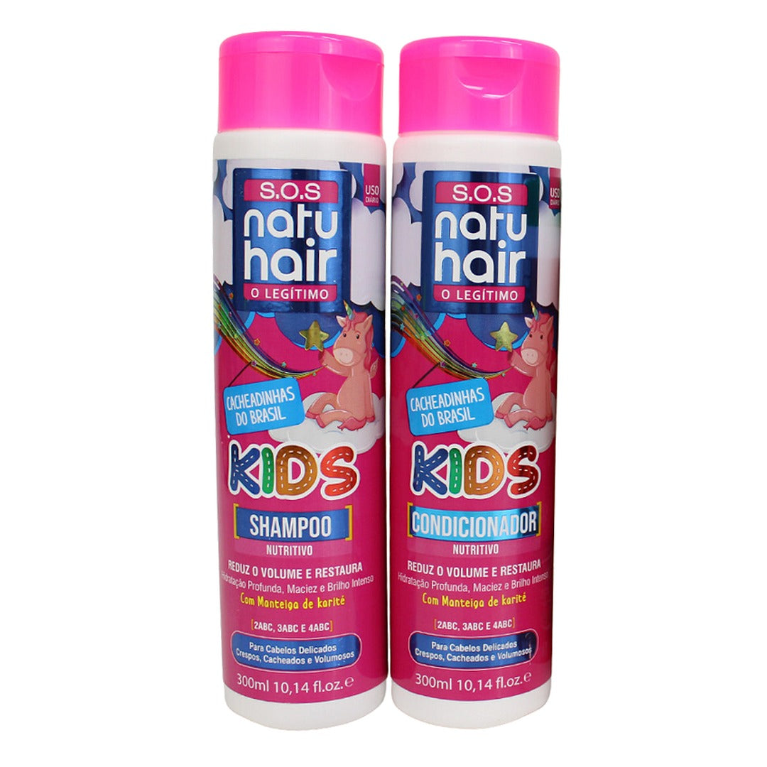 Kit Shampoo + Condicionador S.O.S Kids NatuHair 1
