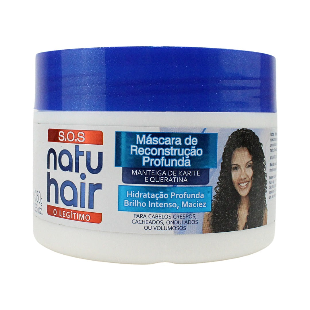 Mascara de Tratamento Tradicional S.O.S Natuhair 1