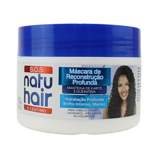 Mascara de Tratamento Tradicional S.O.S Natuhair 1