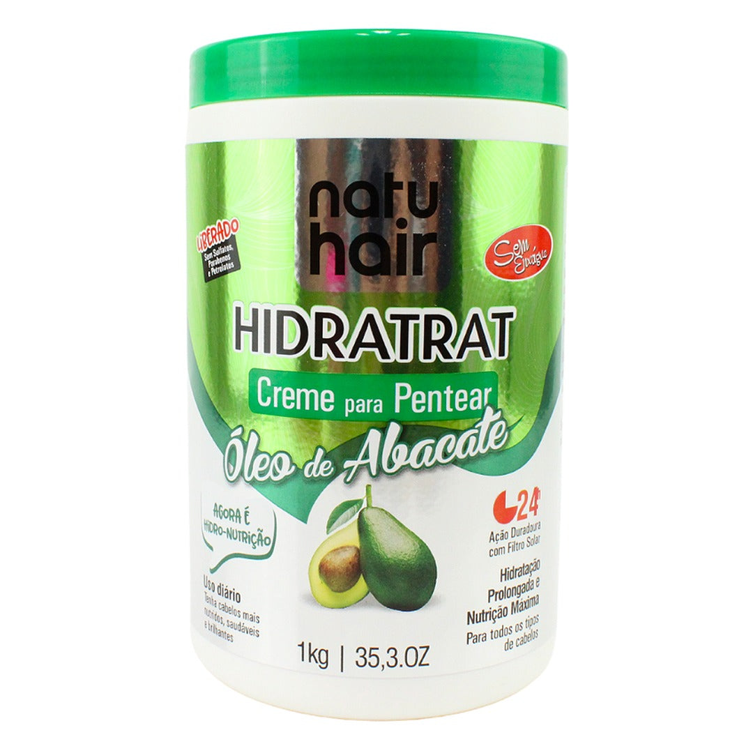 Creme para Pentear Oleo de Abacate Free NatuHair 1