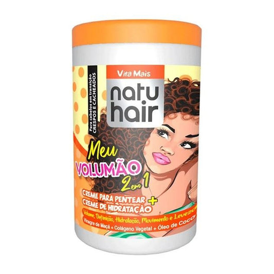 Creme de Pentear NatuHair 2 em 1 Meu Volumao 1