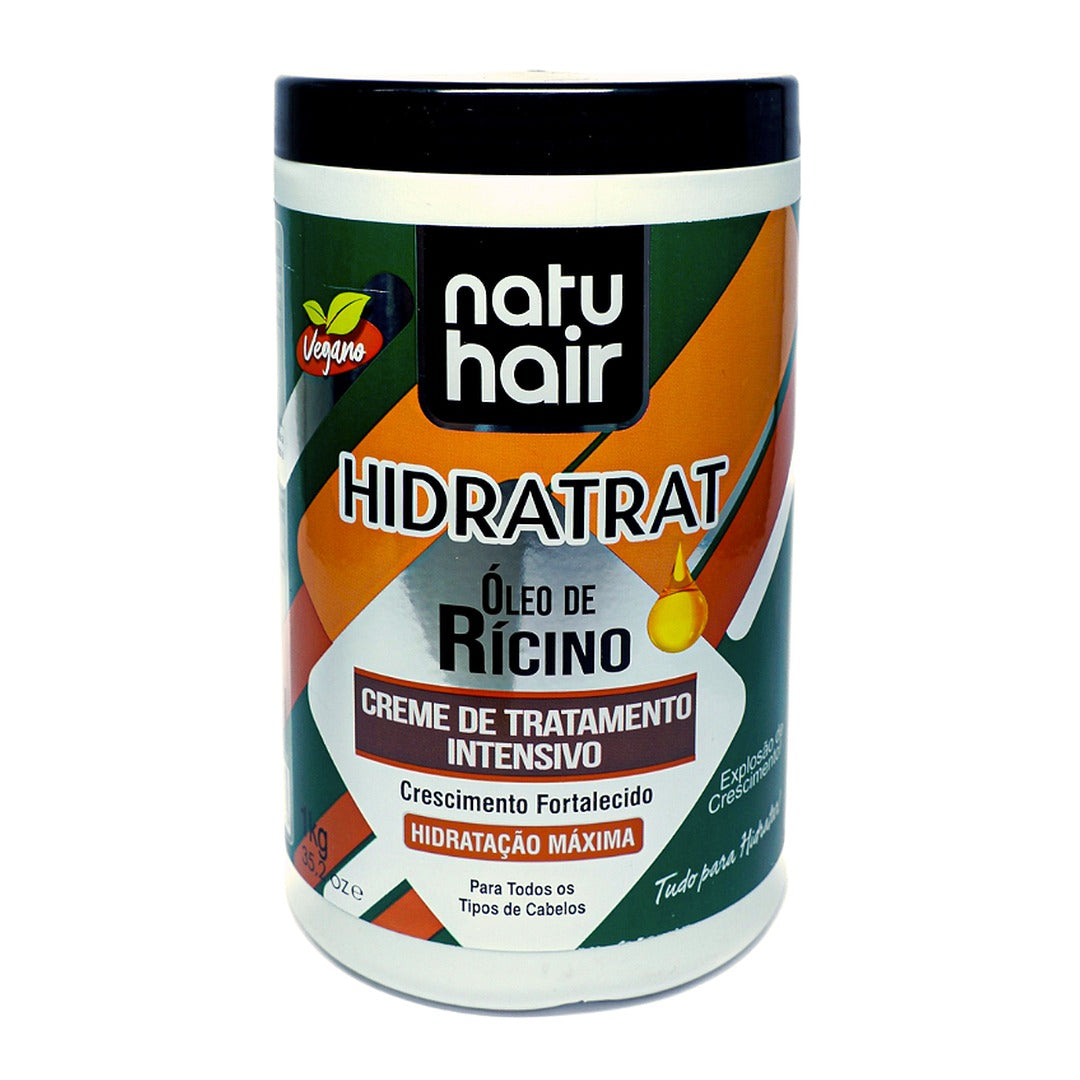 Creme de Tratamento Intensivo Oleo de Ricino NatuHair 1