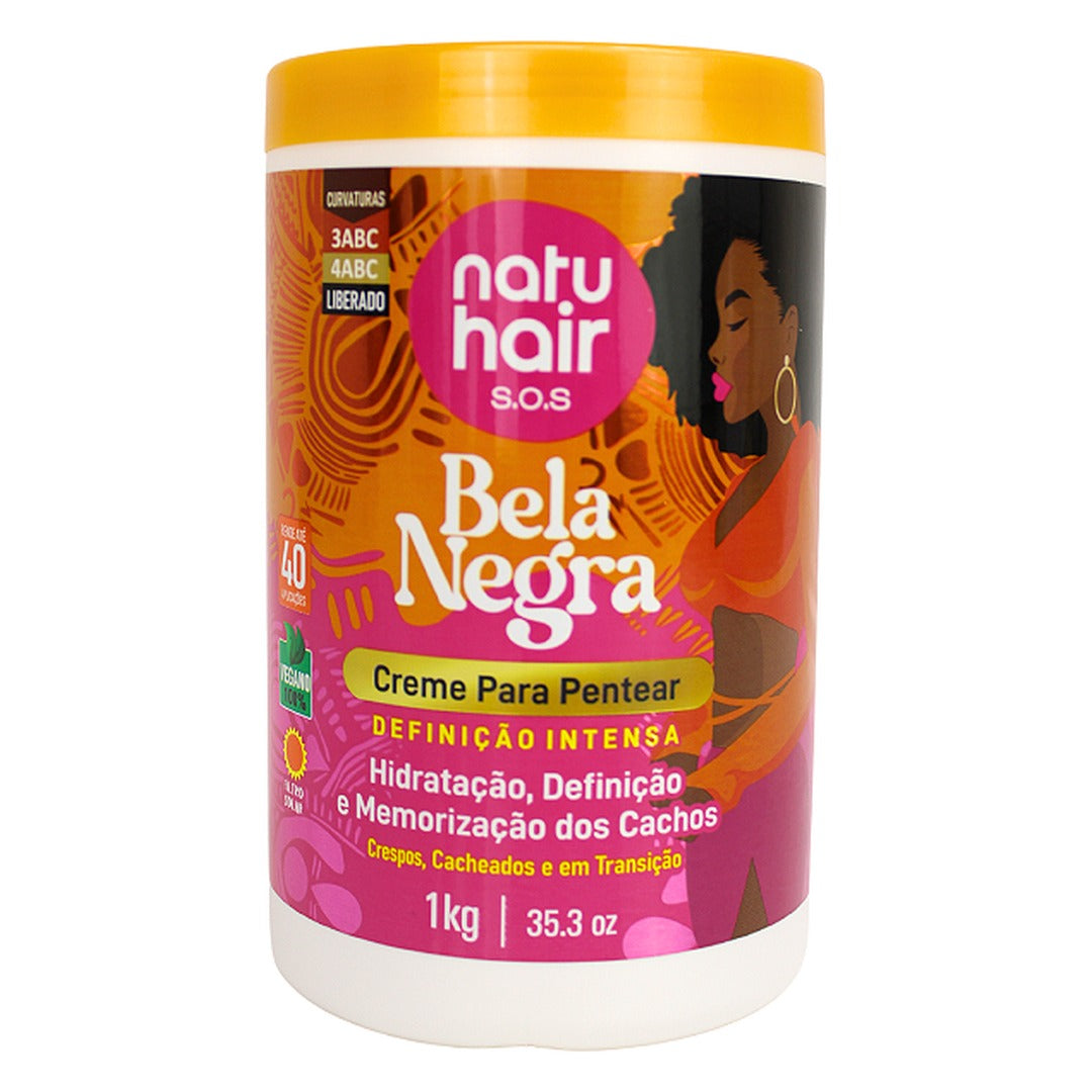 Creme De Pentear Natuhair Bela Negra