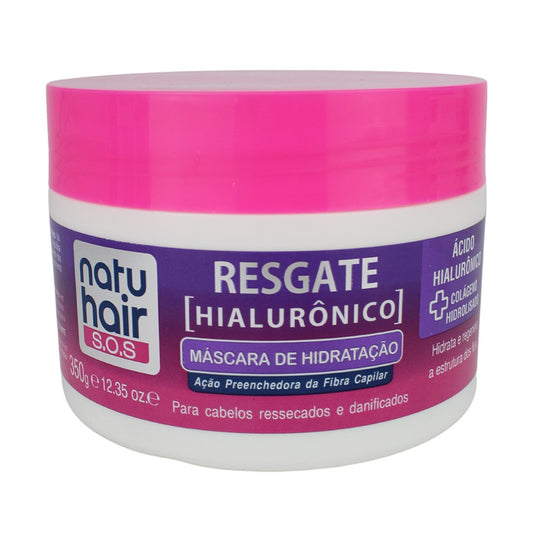 Mascara de Hidratacao Resgate Hialuronico Natuhair SOS 1