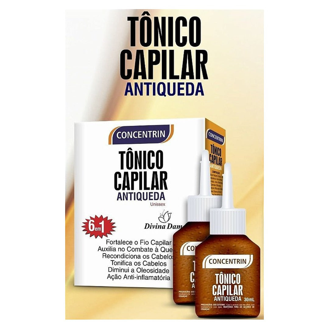 Kit Tonico Capilar Antiqueda Concentrin 6 em 1 1