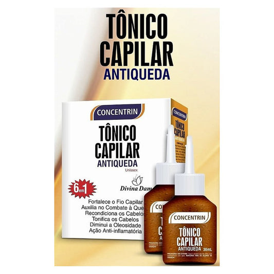 Kit Tonico Capilar Antiqueda Concentrin 6 em 1 1
