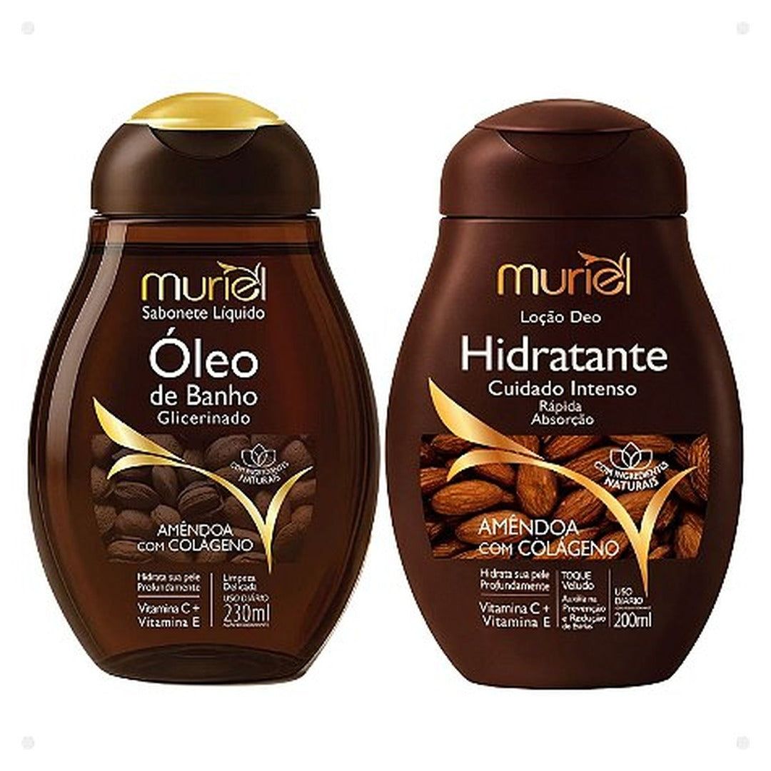 Oleo Corporal Natural Muriel Pistache com Colageno 1