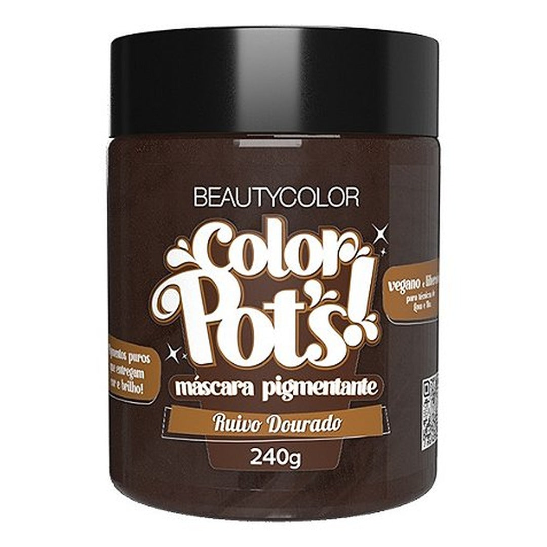 Mascara Color Pots Pigmentante Ruivo Dourado 1