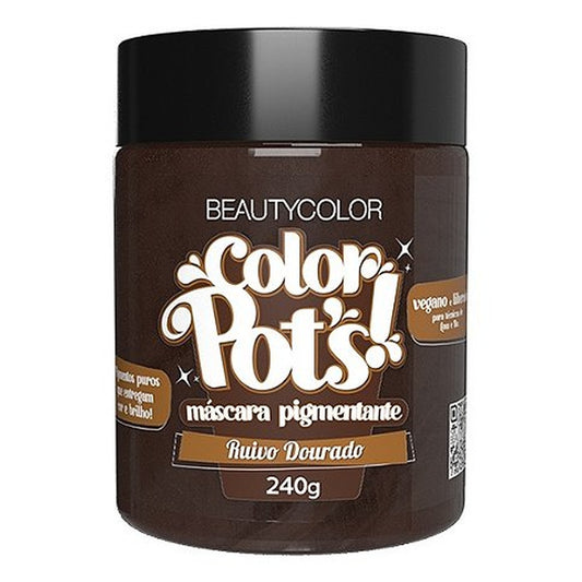 Mascara Color Pots Pigmentante Ruivo Dourado 1