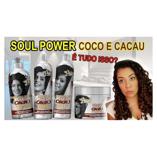 Creme para Pentear Coco e Cacau Soul Power 1