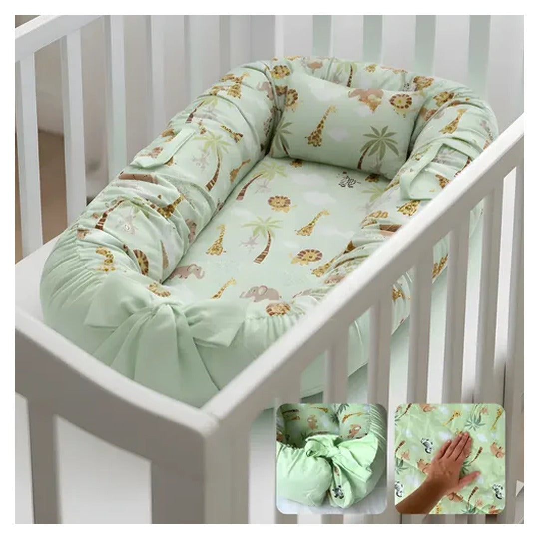 Ninho Confort Rosa Estampado Chevron Papi 1