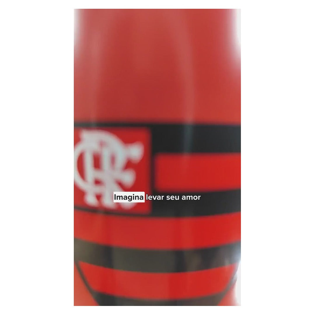 Copo Termico Inox com Tampa Flamengo Serie Ouro 1