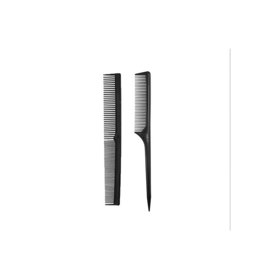Kit Pentes Profissional Cabo Fino Preto 1