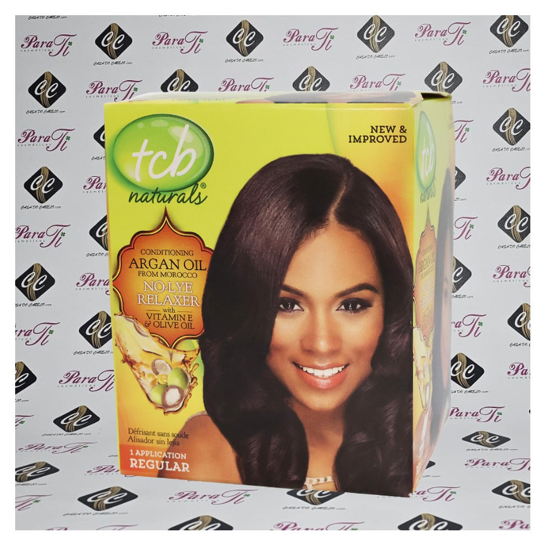 TCB Naturals Conditioning Argan Oil No-Lye Relaxer 1