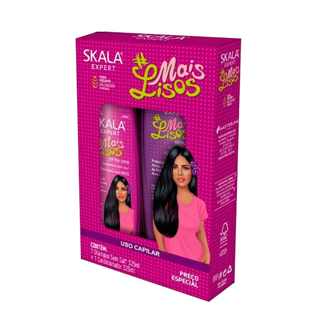Kit Skala Shampoo + Condicionador Mais Lisos 1