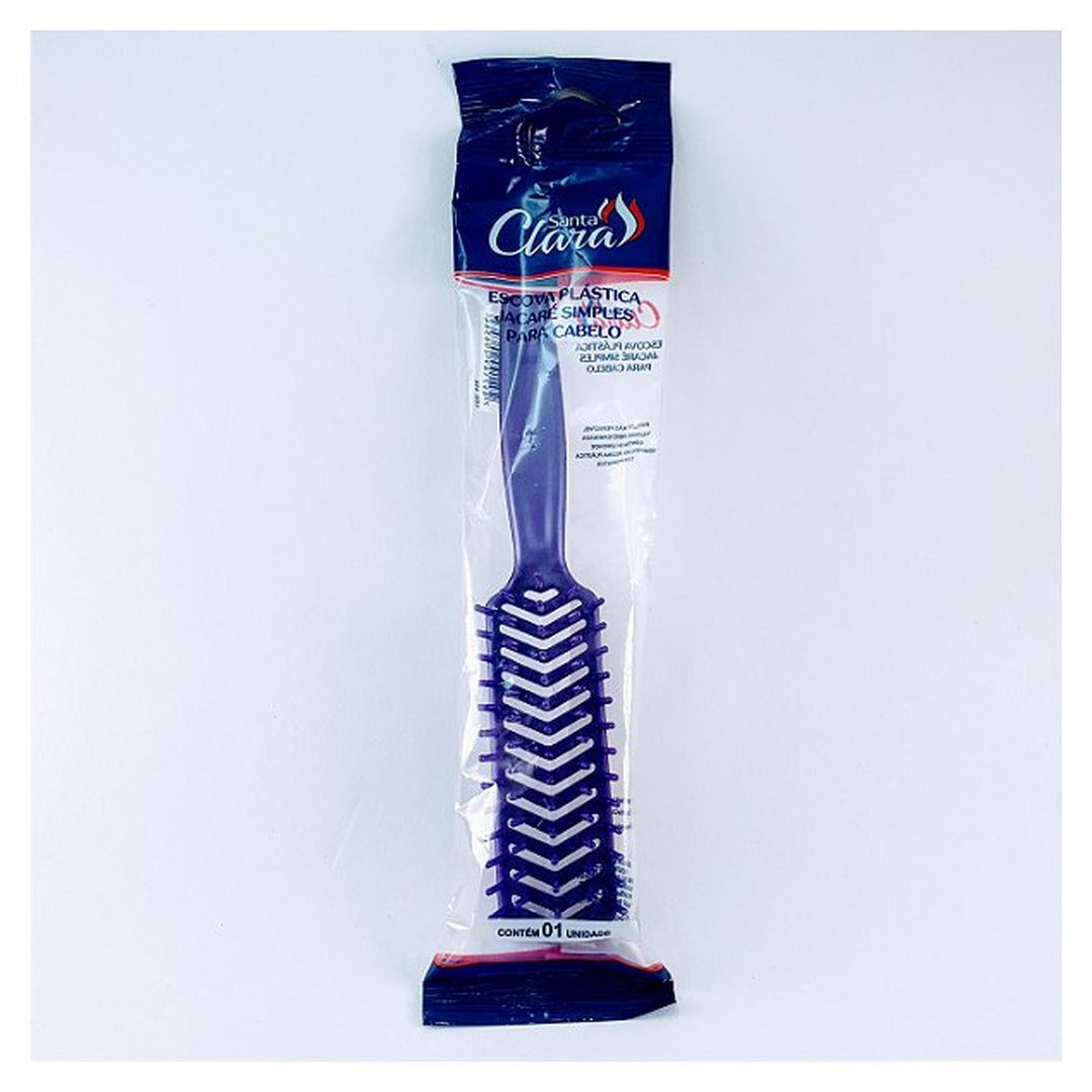 Escova Plastica Jacare Simples para Cabelo 1