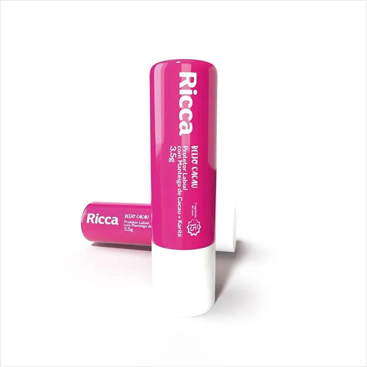 Protetor Labial Ricca 15FPS Manteiga de Cacau e Karite