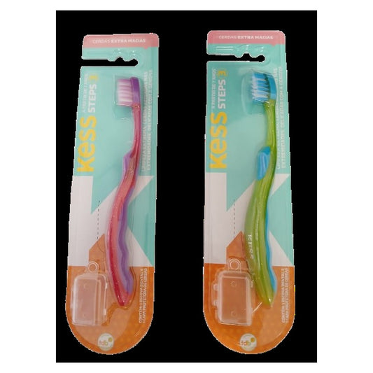 Escova Dental Kess Tipper Steps 3 1