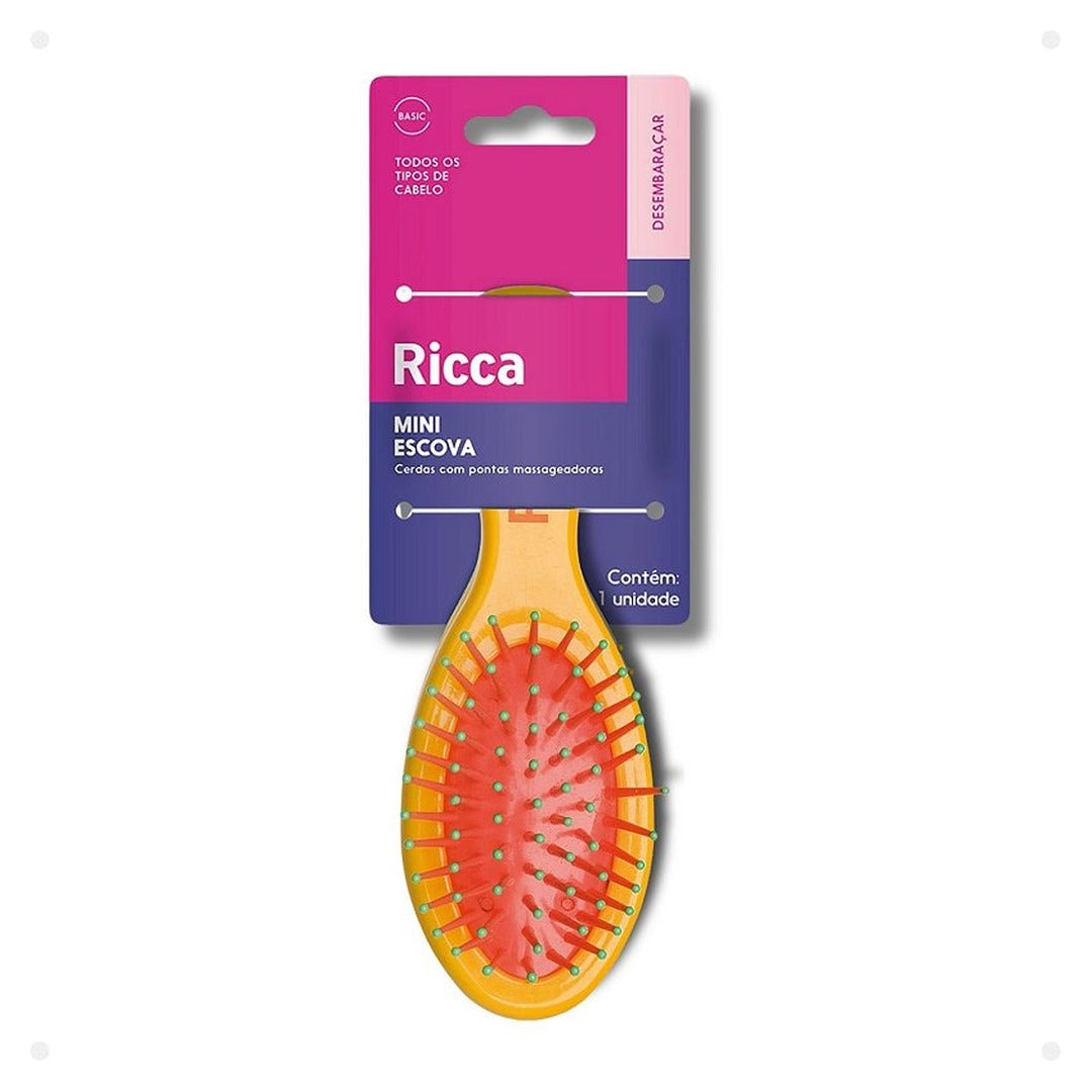 Escova Ricca Mini Mais Cor Na Necessaire 1