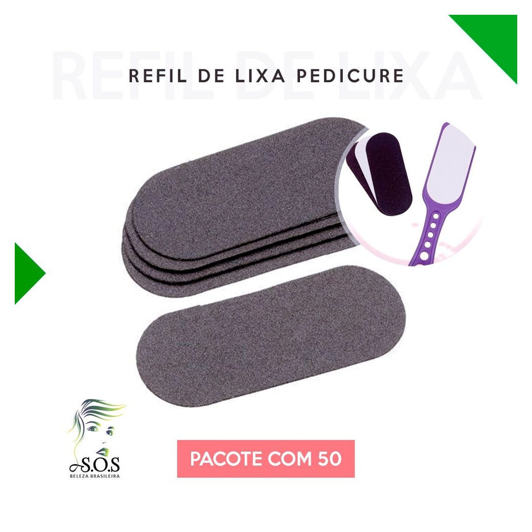 Refil de Lixa Pe Preta 1