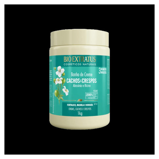 Creme de Tratamento Bio Extratus Cachos e Crespos 1