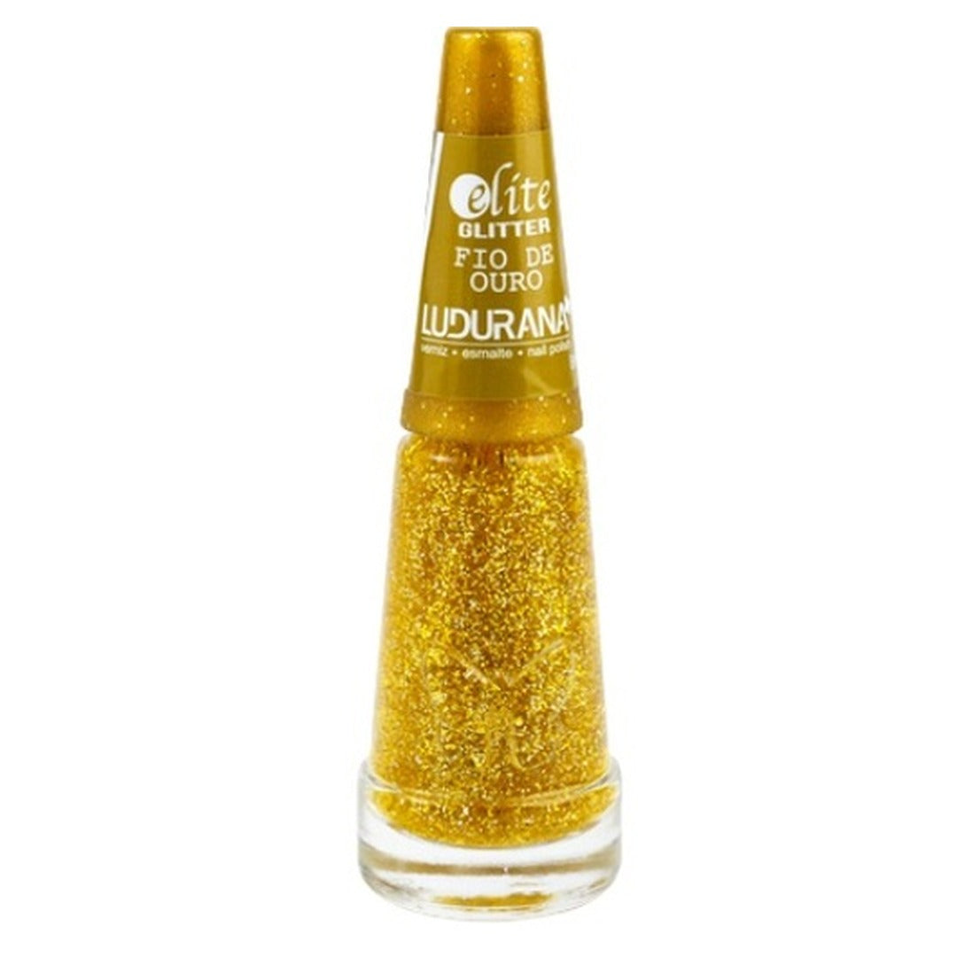 Esmalte Glitter Fio Ouro 1