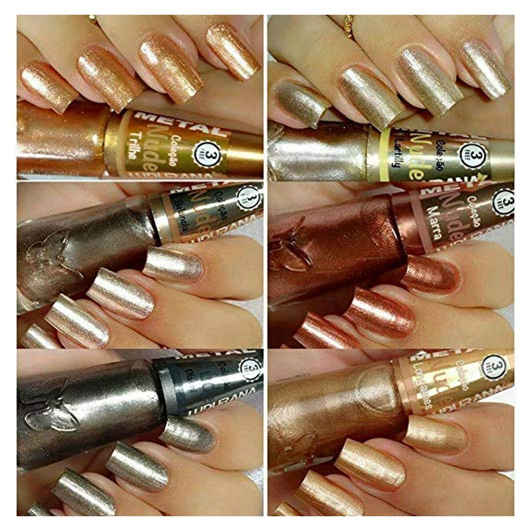 Esmalte Nude Metal Trilhe 1