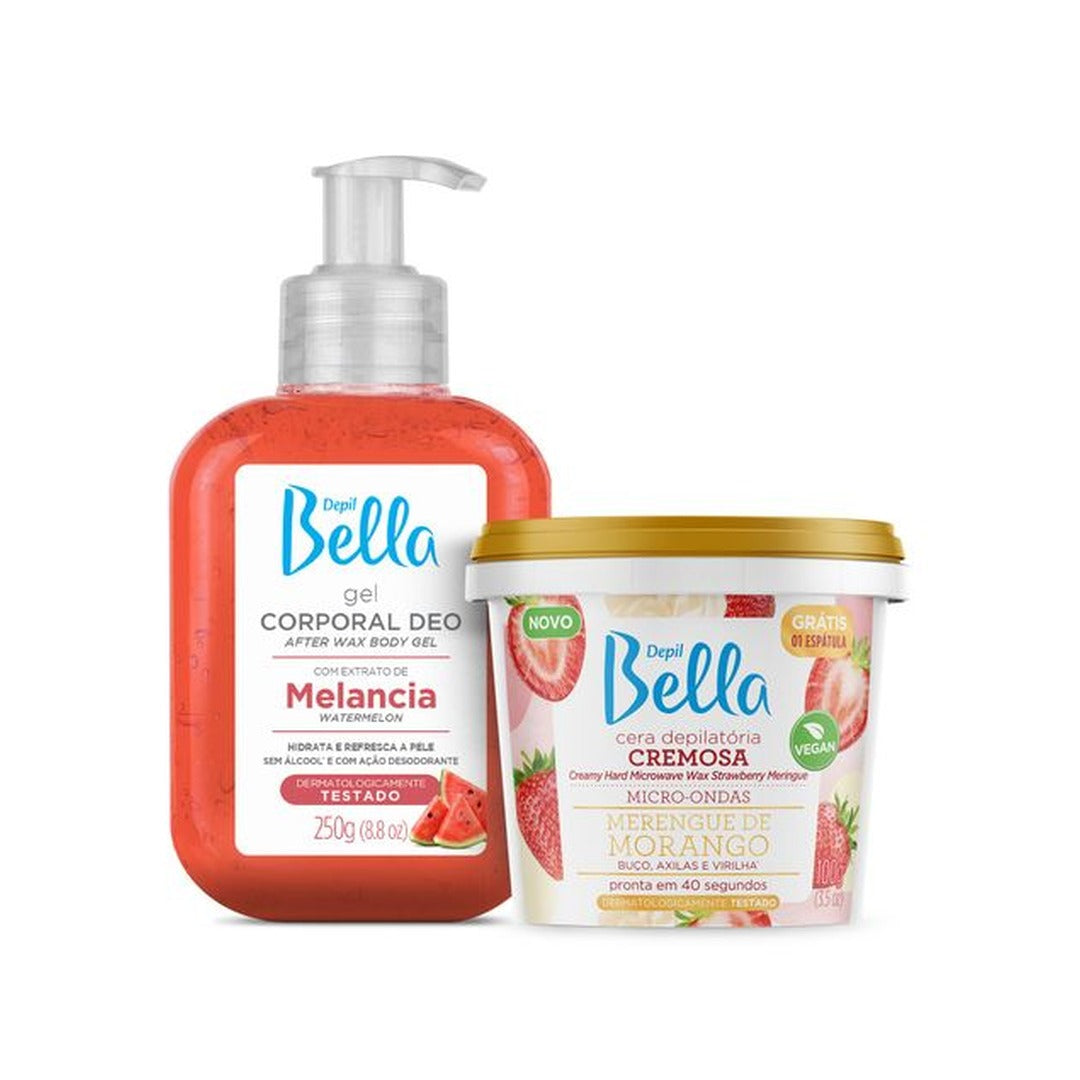 Folhas Prontas Corporais Depil Bella 1