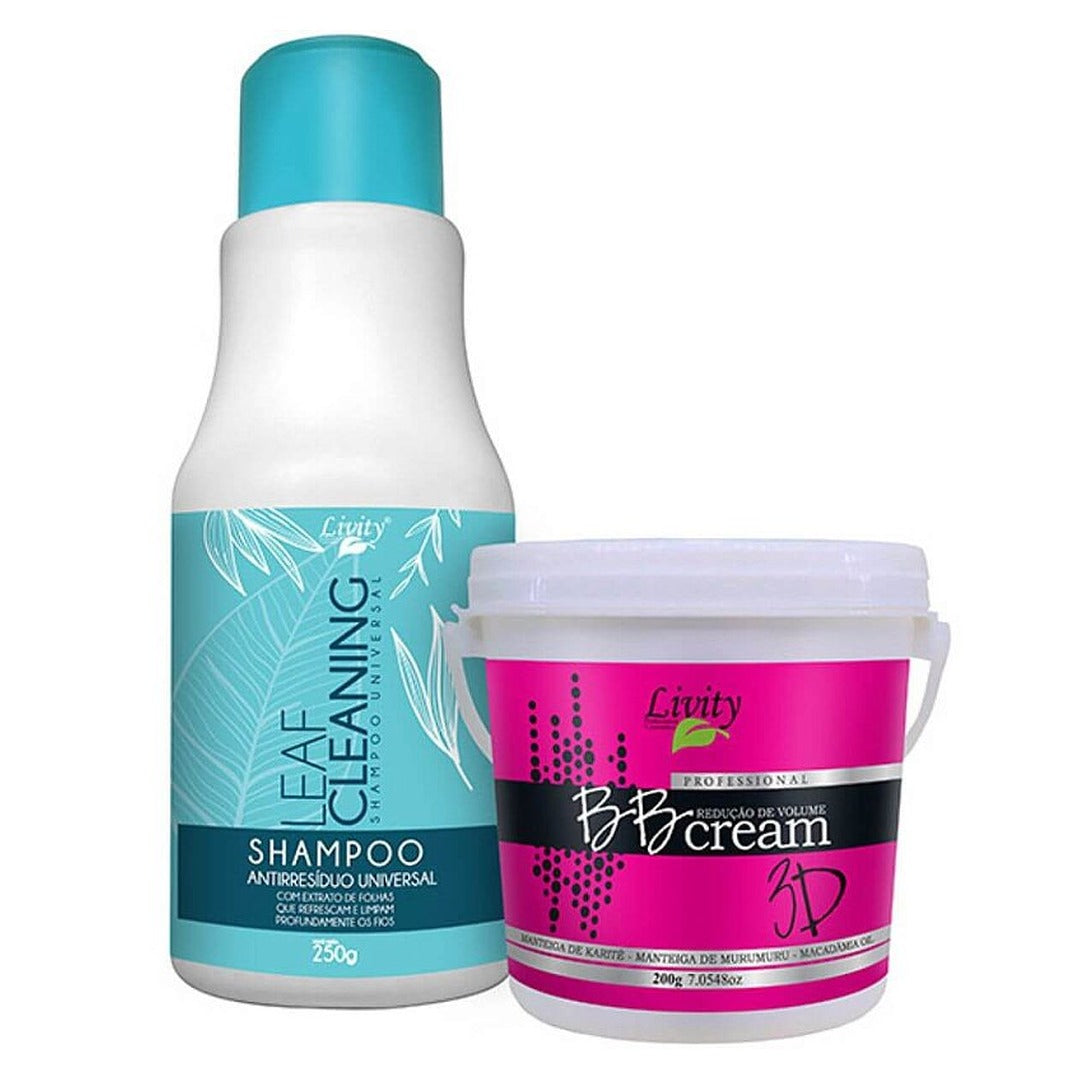 Kit Progressiva BB Cream 3D Capilar BTX Livity 1