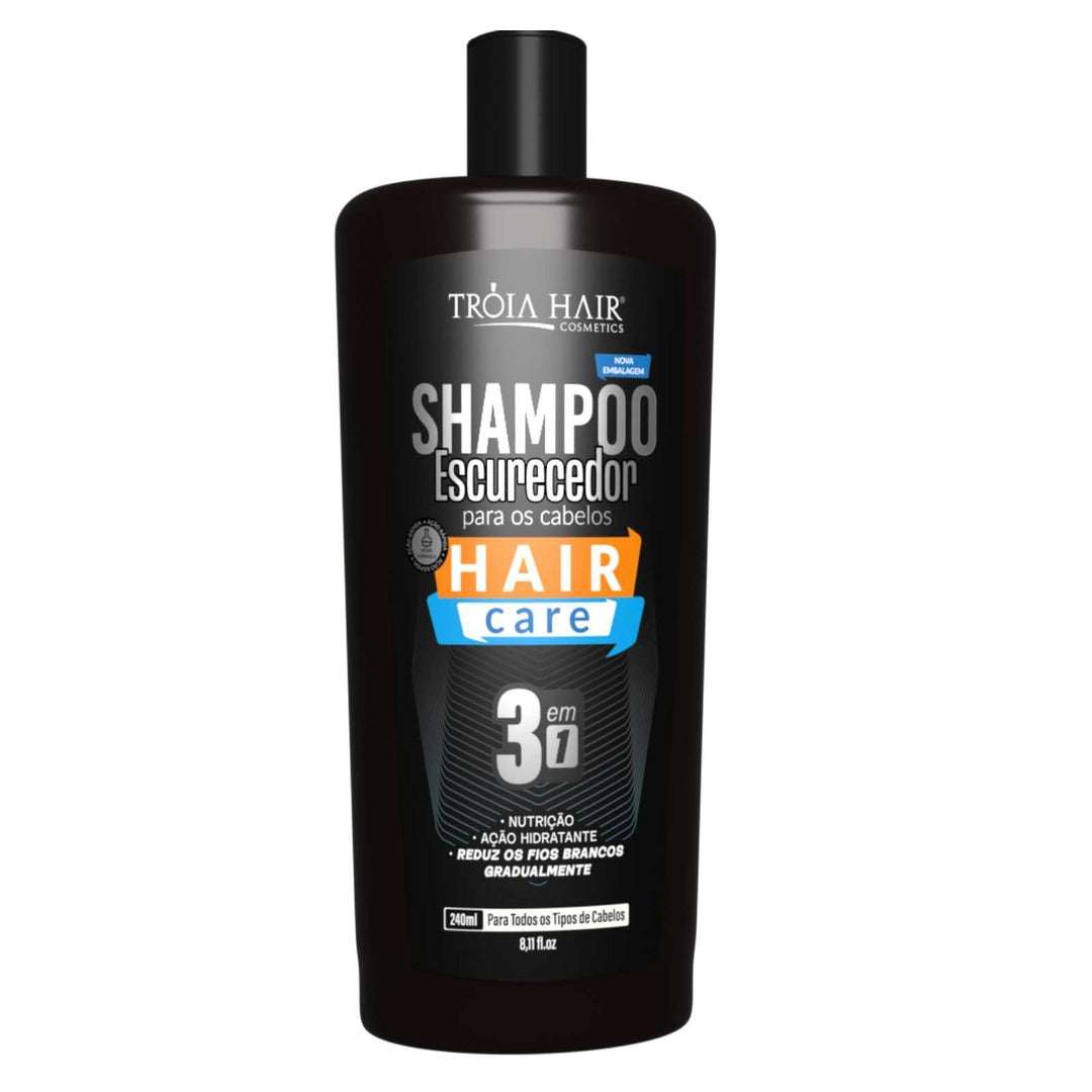Shampoo Escurecedor 3 Em 1 Para Grisalhos Unissex 1