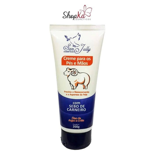 Creme para Maos e Pes Sebo de Carneiro 1