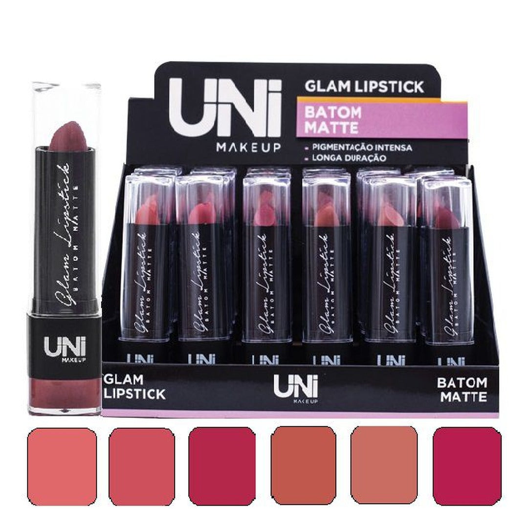 Batom Cintilante Uni Makeup 1