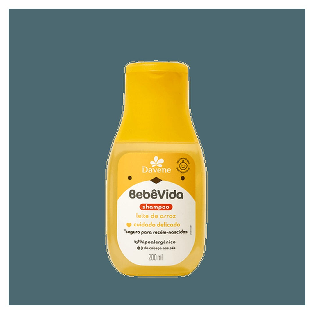Shampoo Bebe Vida Leite de Arroz 1