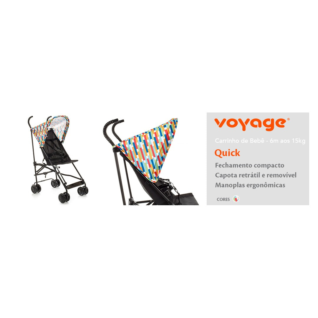 Carrinho de Bebe Umbrella Quick Voyage 1