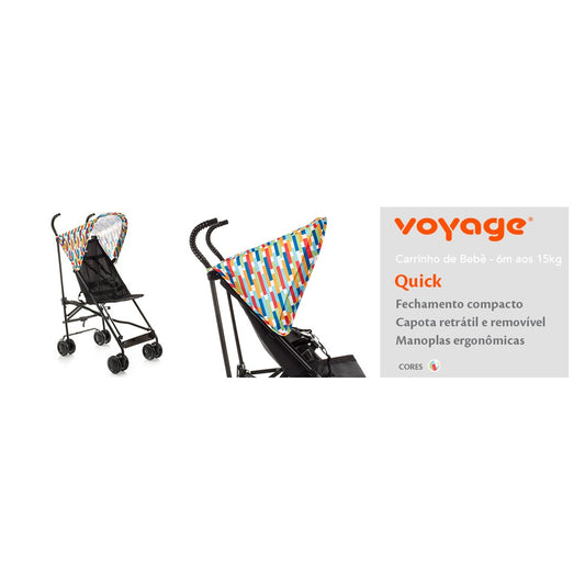 Carrinho de Bebe Umbrella Quick Voyage 1