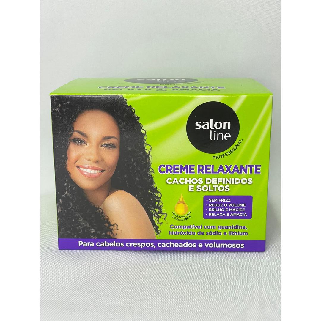 Creme Relaxante Cachos Definidos E Soltos - Salon Line