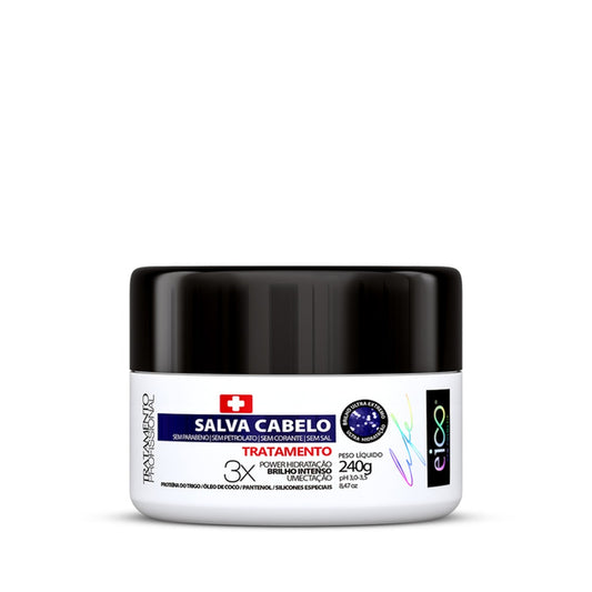 Mascara De Tratamento Capilar Eico Life Salva Cabelo
