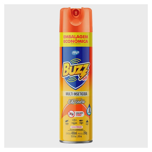 Multi Inseticida Buzz Off Aerosol Citronela 1