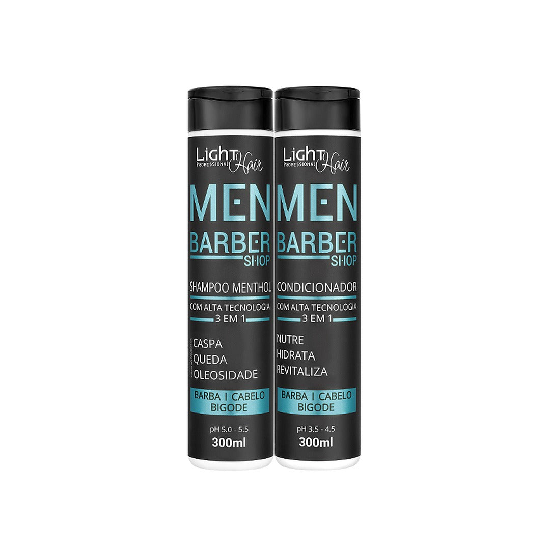 Kit Barber Shop Men Shampoo e Condicionador 3 em 1 1
