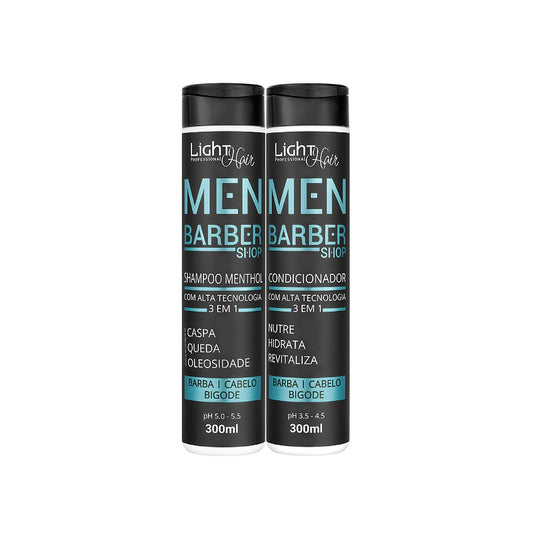 Kit Barber Shop Men Shampoo e Condicionador 3 em 1 1