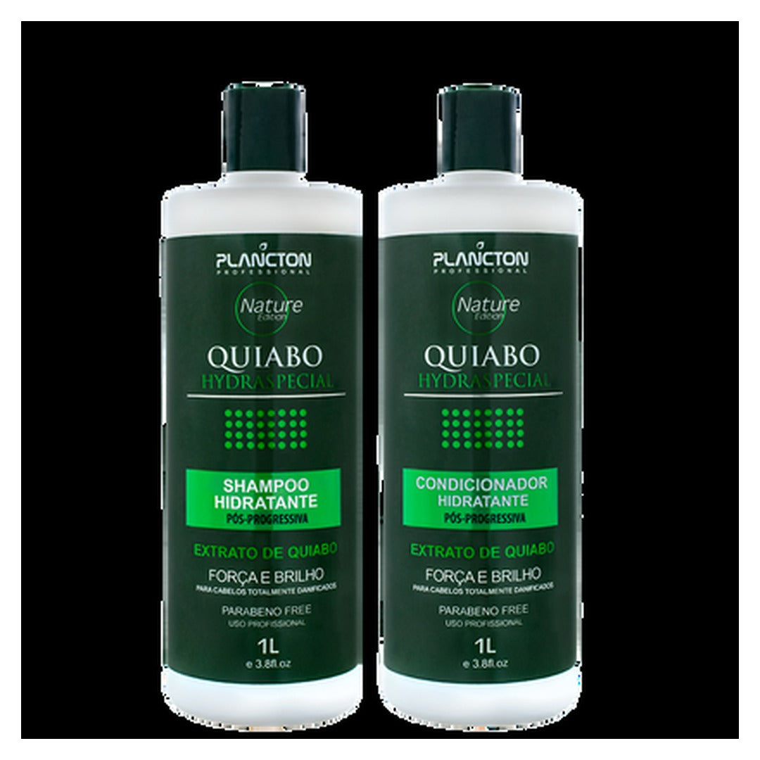 Kit Quiabo - Shampoo e Condicionador Pos Progressiva 1
